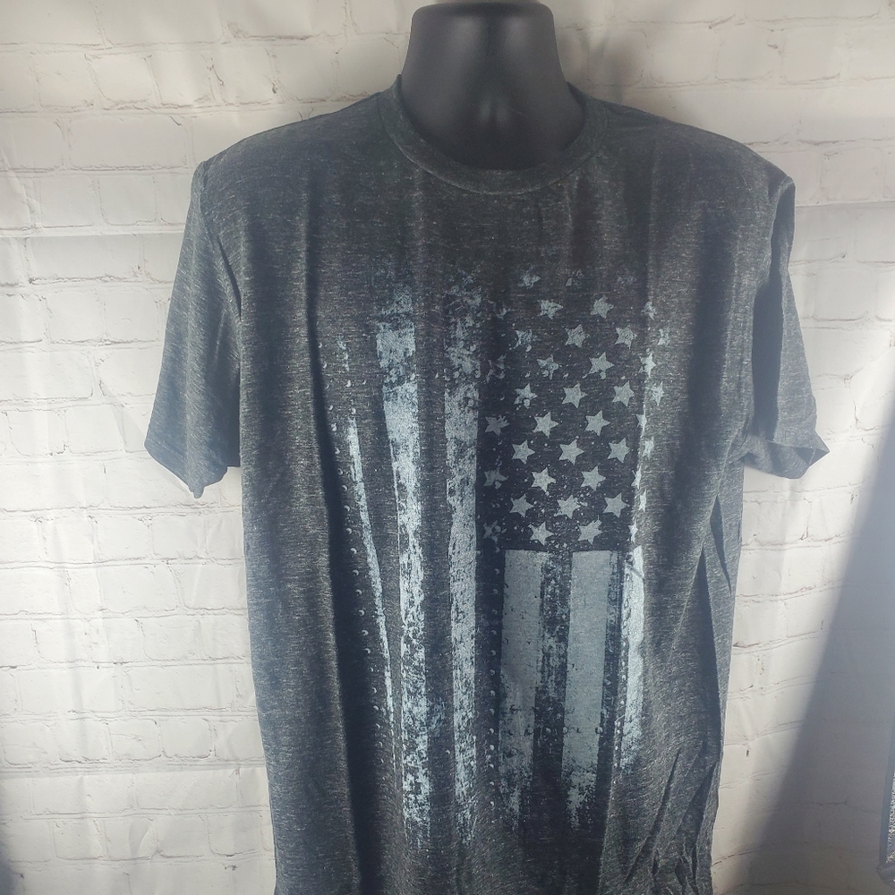 American flag tee